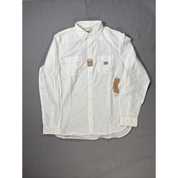 Denim & Supply Ralph Lauren Other - Denim & Supply Ralph Lauren Shirt Mens Large White Regualr Fit Preppy Logo
